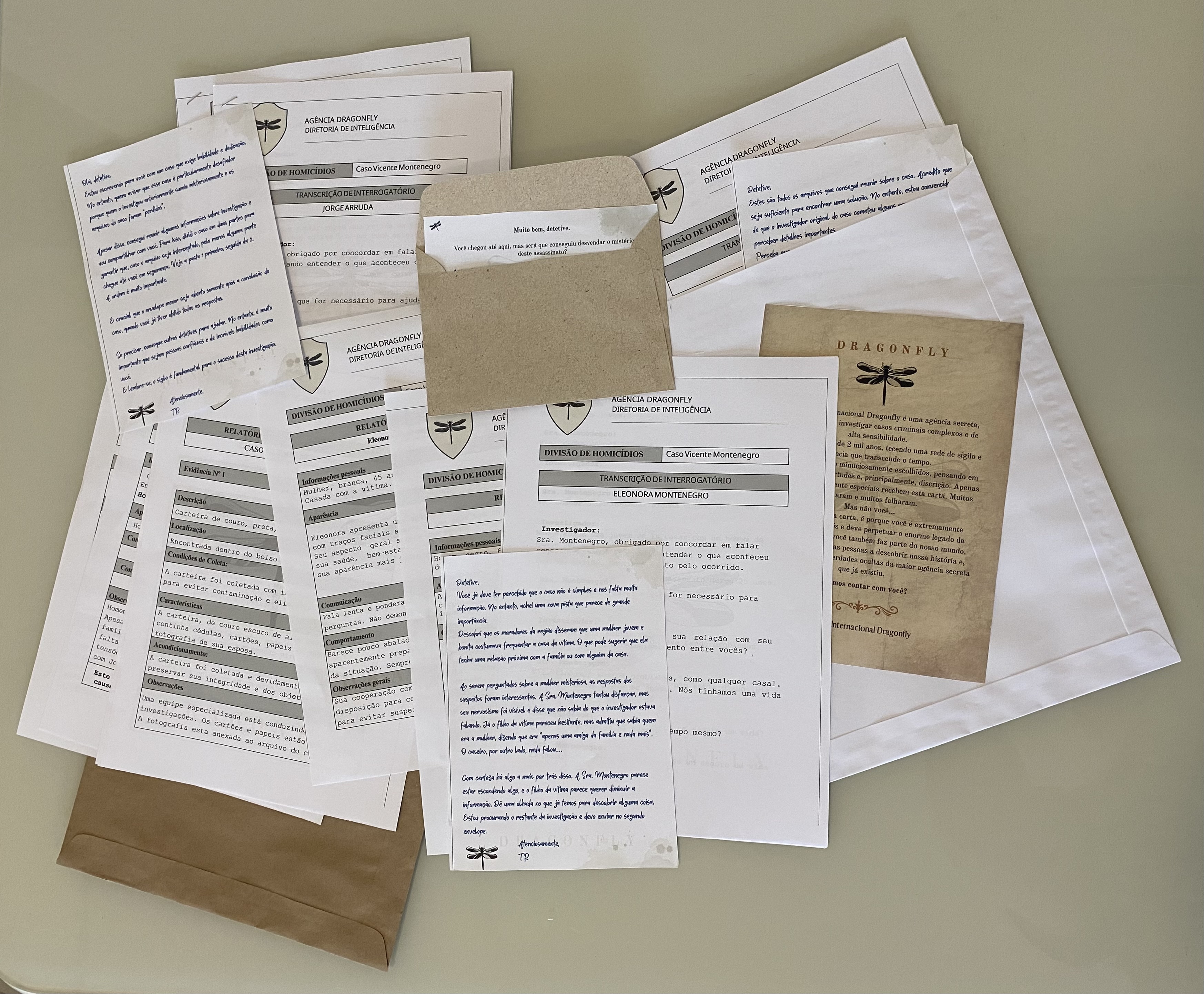 Família Montenegro – Documentos